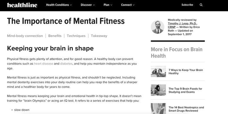 mental fitness 