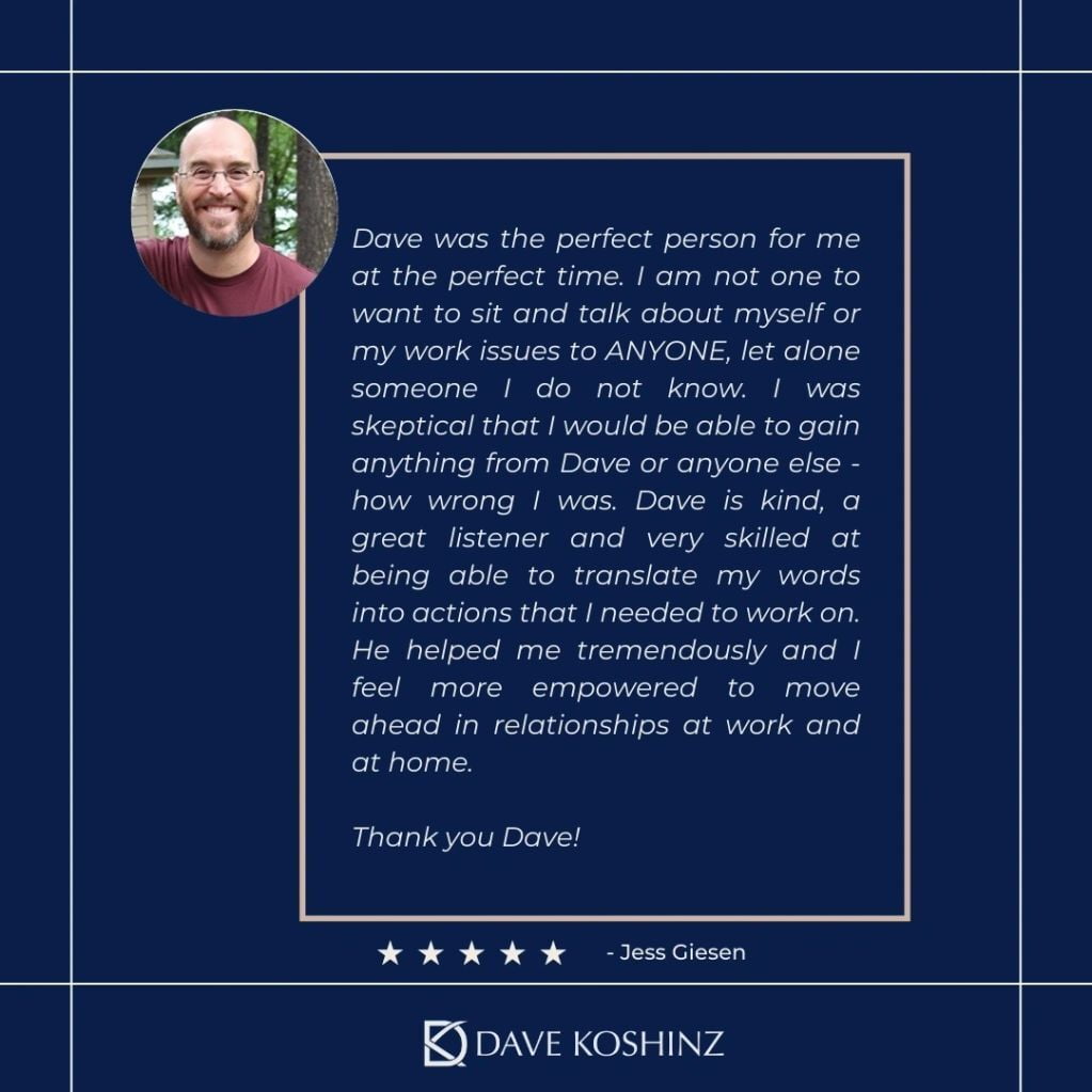 business coach testimonial